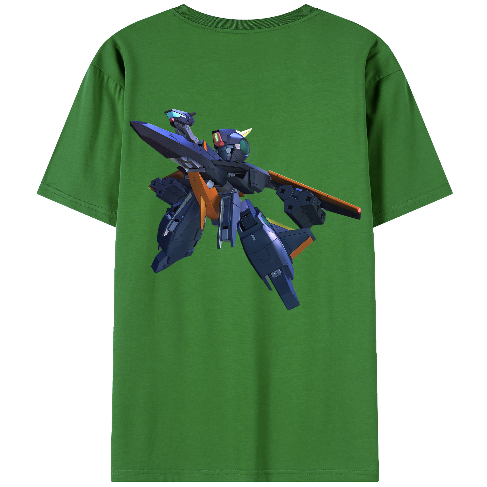 （画像用） 機動戦士ガンダム Mobile Suit Gundam レディース半袖Tシャツ(バックプリント)